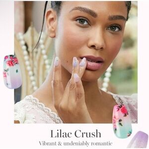NIB 🌺LoveShackFancy x imPRESS Limited Edition Medium Coffin Nails Floral Lilac